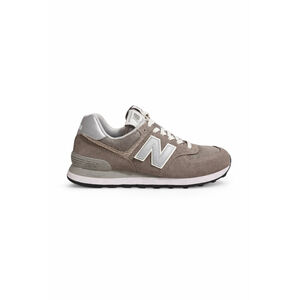 New Balance Women's 574 Athletic Shoes Core Grey Size 6.5 Suede